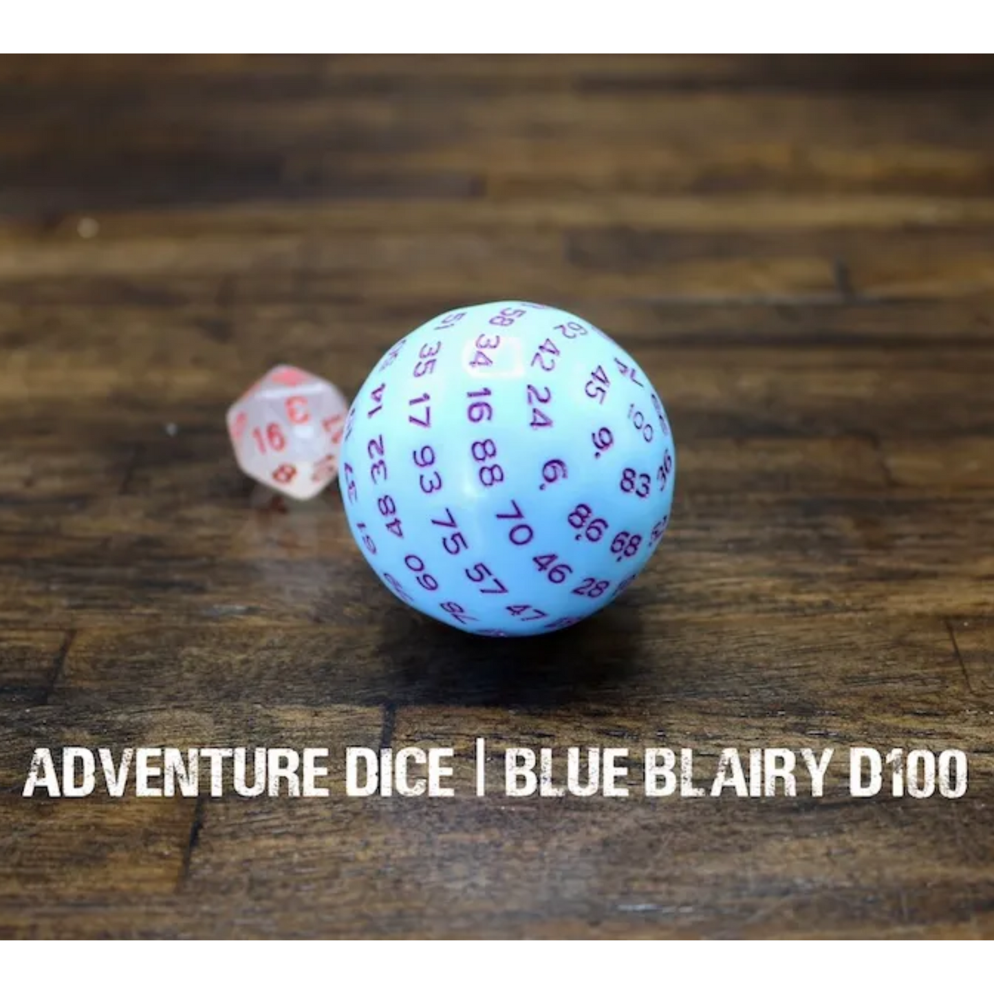 Blue Blairy Large Acrylic D100