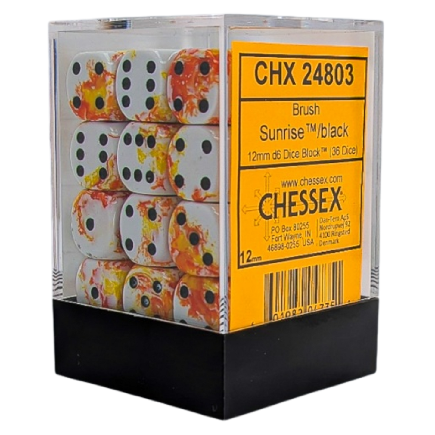 CHX24803 Brush 36D6 Sunrise/Black 12MM