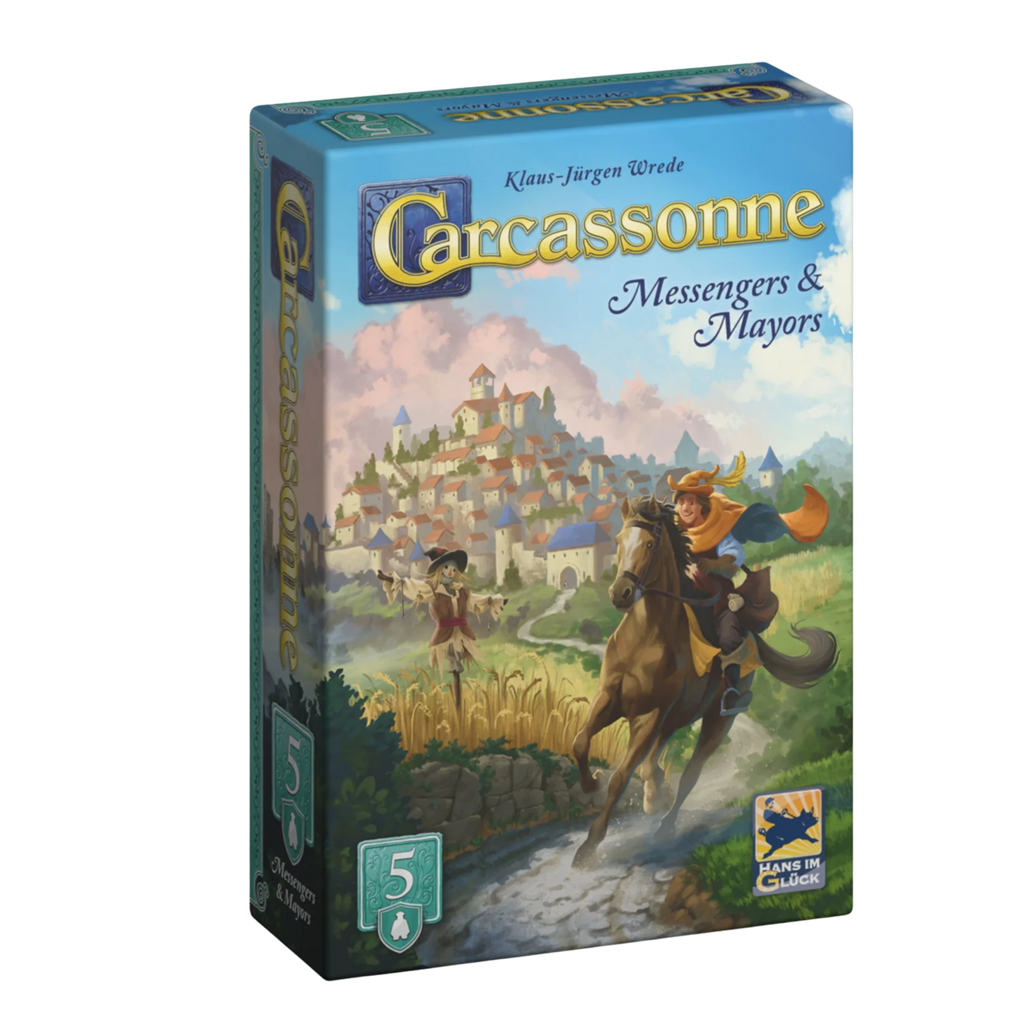 Carcassonne Exp 5: Messengers and Mayors (2025 Refresh)