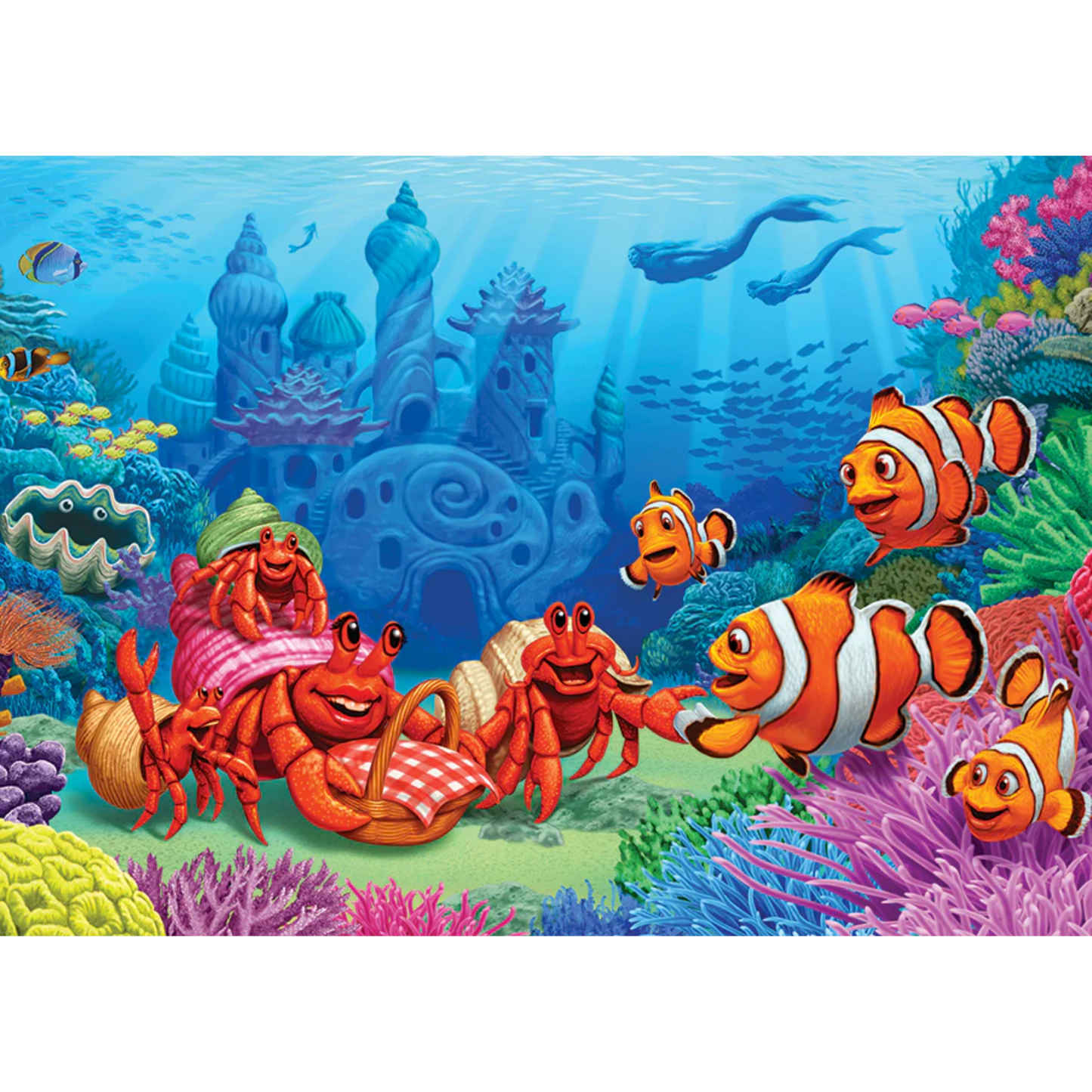 Clownfish Gathering 35 Piece Tray Puzzle