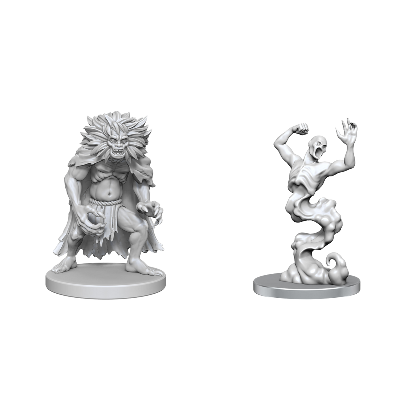 D&D Nolzur's Marvelous Miniatures Classic Wight & Classic Wraith Unpainted Miniatures Wave 28