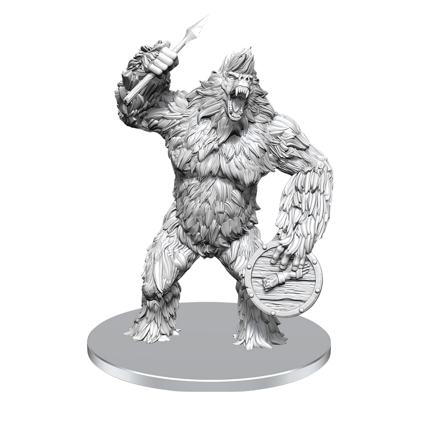 D&D Nolzur's Marvelous Miniatures Classic Yeti Unpainted Miniatures Wave 28