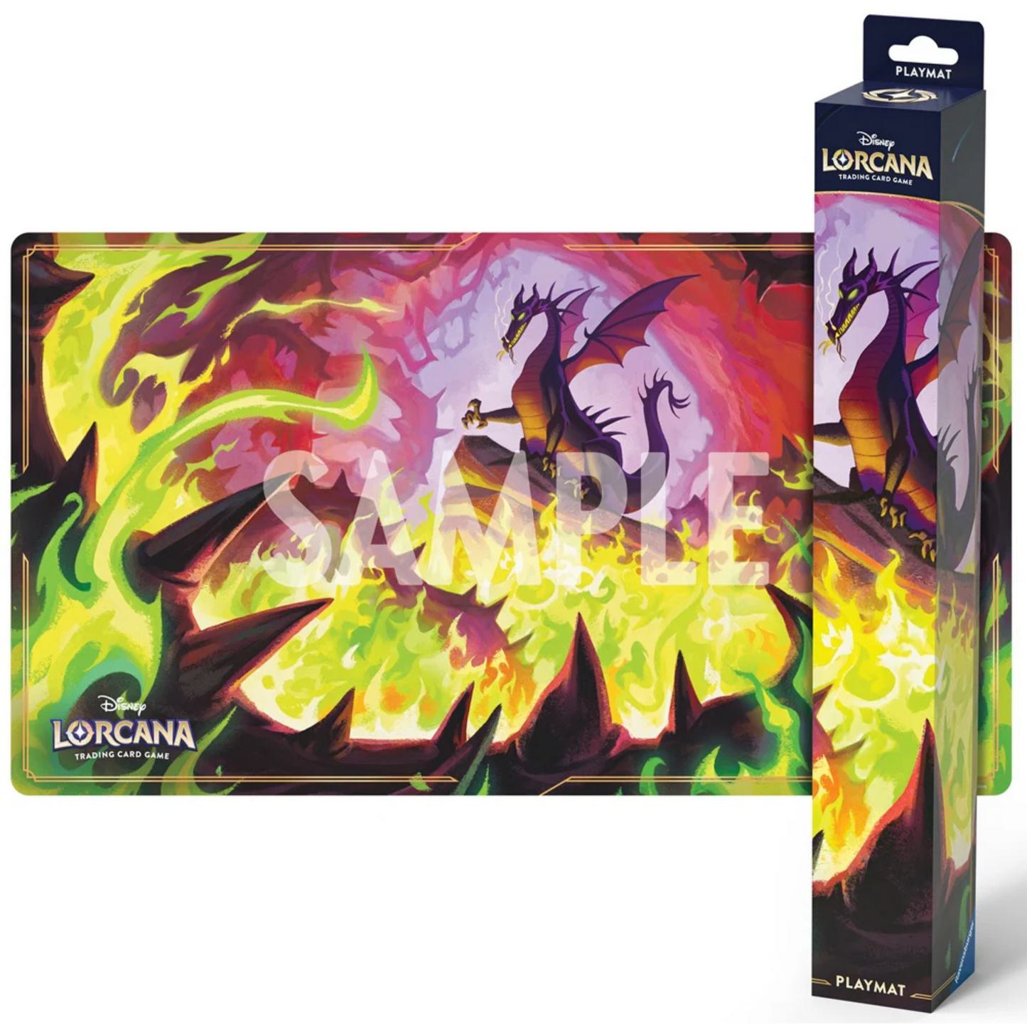 Dragon Fire Winterspell Lorcana Playmat Set 11