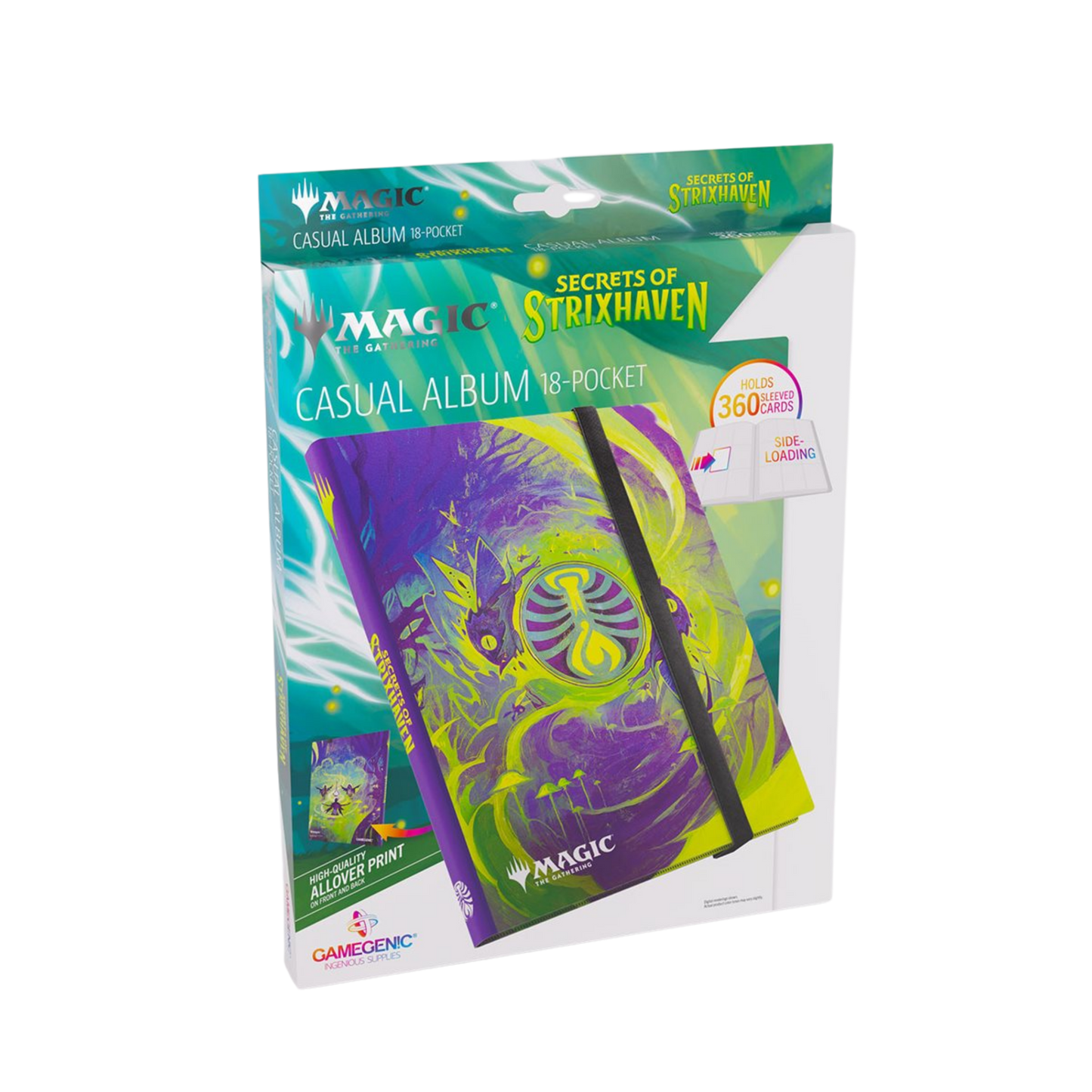 Gamegenic Secrets of Strixhaven Witherbloom 18 Pocket Album Binder