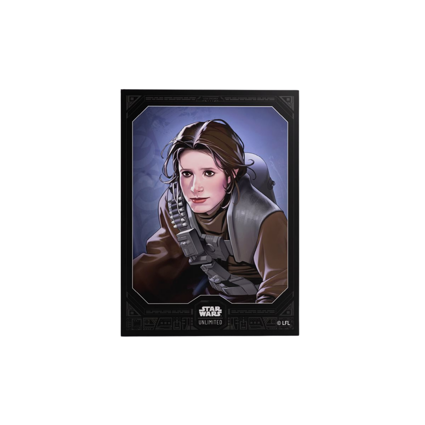 Gamegenic Sleeves: Star Wars: Unlimited - A Lawless Time: Art Sleeve: Leia Organa