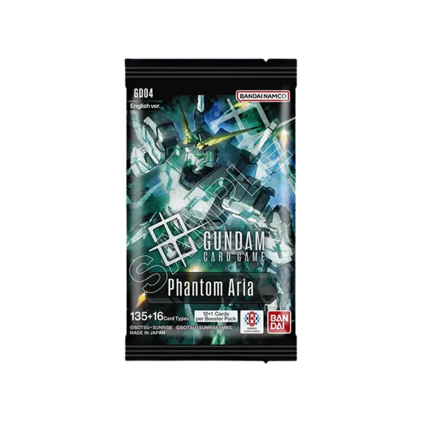 Gundam Card Game Phantom Aria Booster Pack GD04