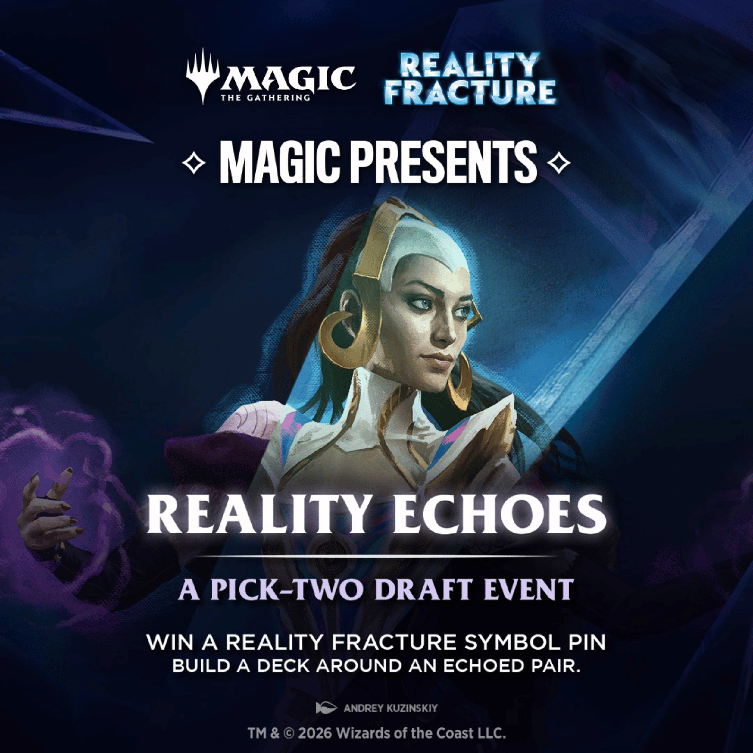 Magic Presents Reality Echoes Draft Saturday Oct 17, 2026 @6pm