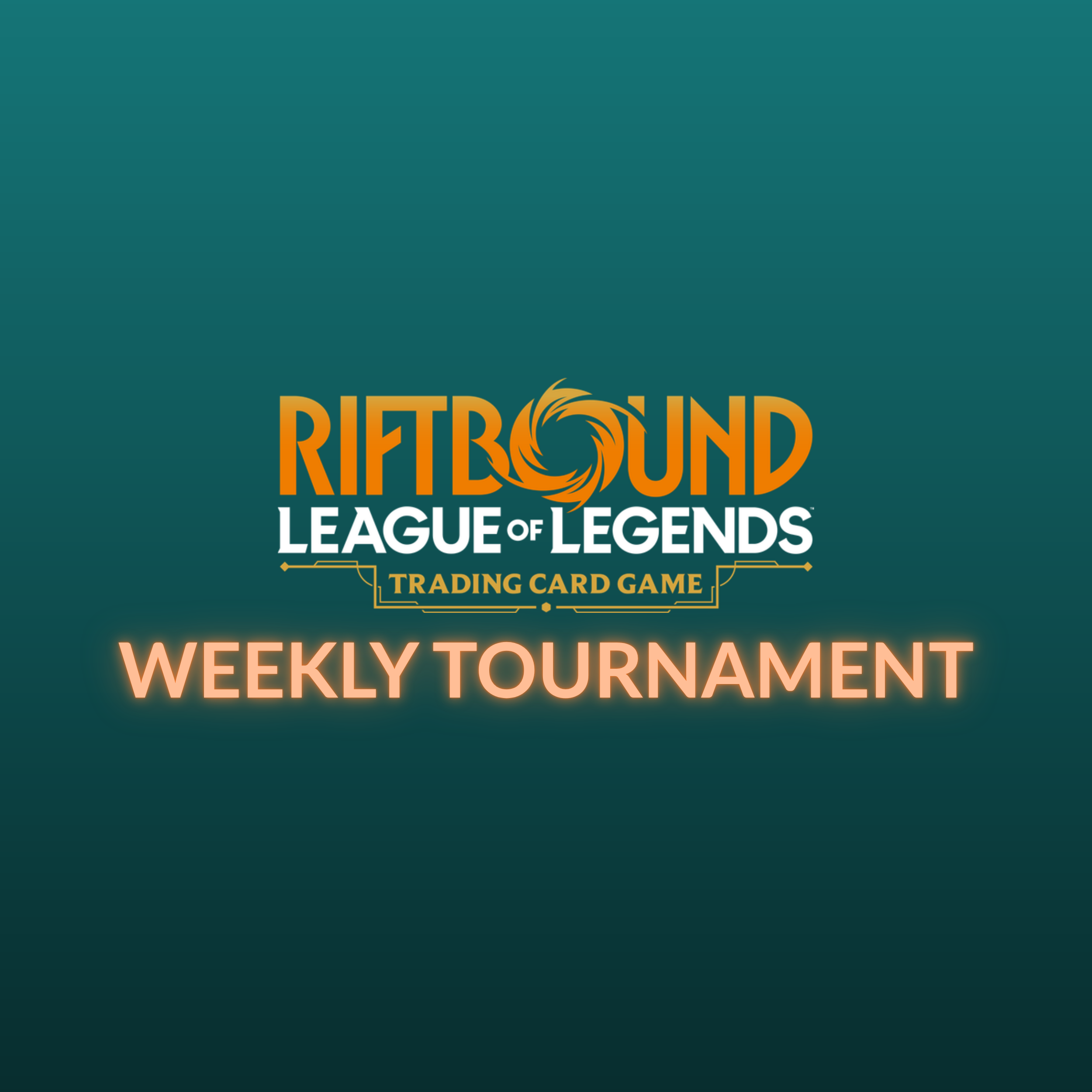 Riftbound Weekly 1v1 Tournament Sundays Oct 25 - Nov 29