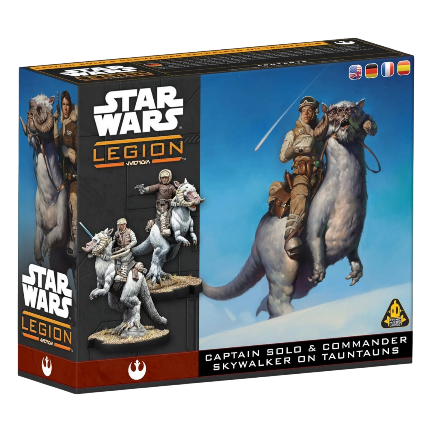 Star Wars: Legion: Han Solo & Luke Skywalker on Tauntaun