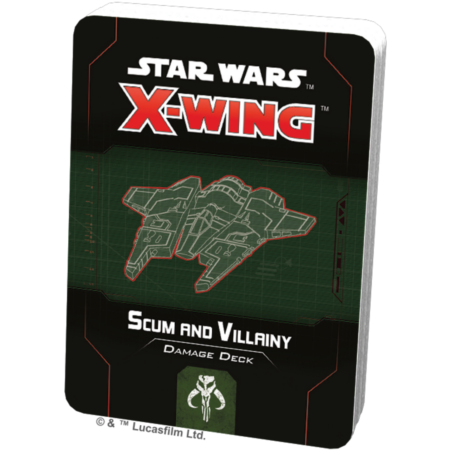 Star Wars X-Wing Scum and Villainy Damage Deck