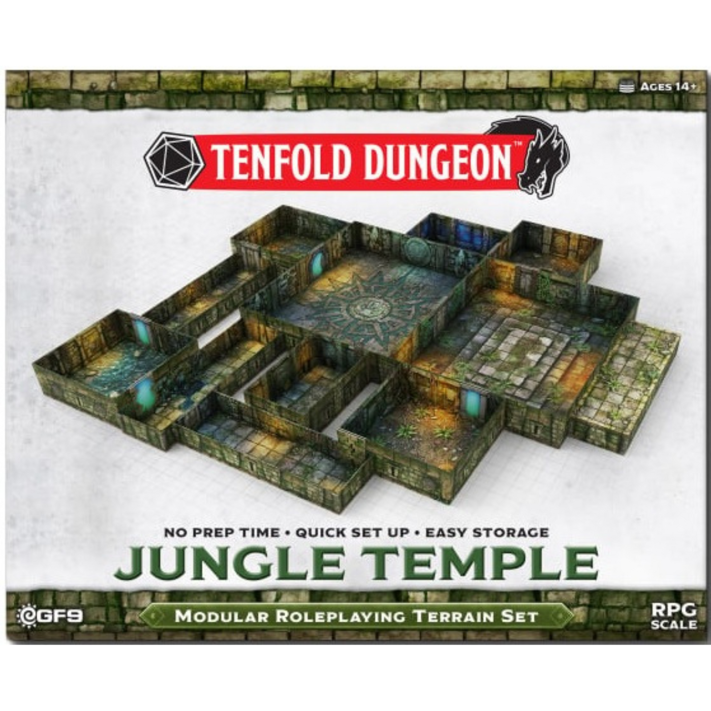 Tenfold Dungeon Terrain Set - Jungle Temple