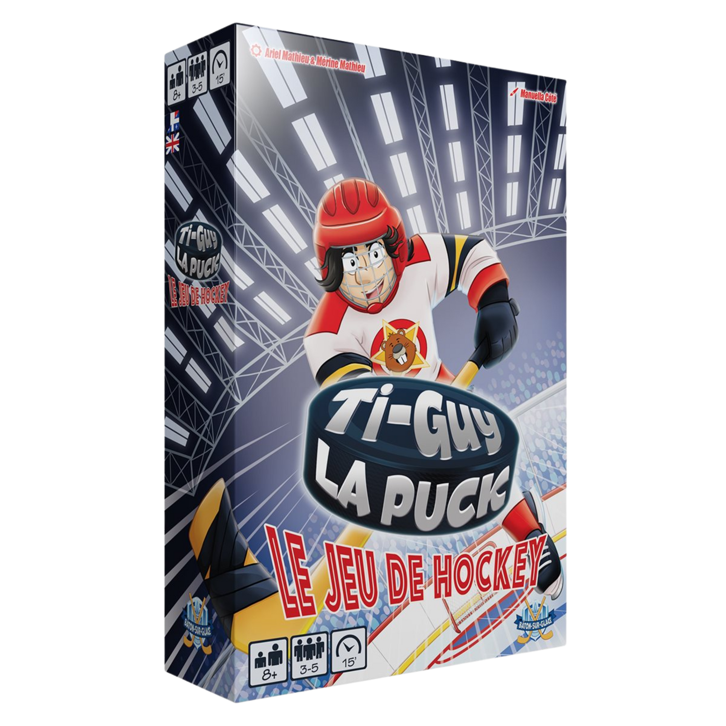 Ti-Guy La Puck Le Jeu Hockey