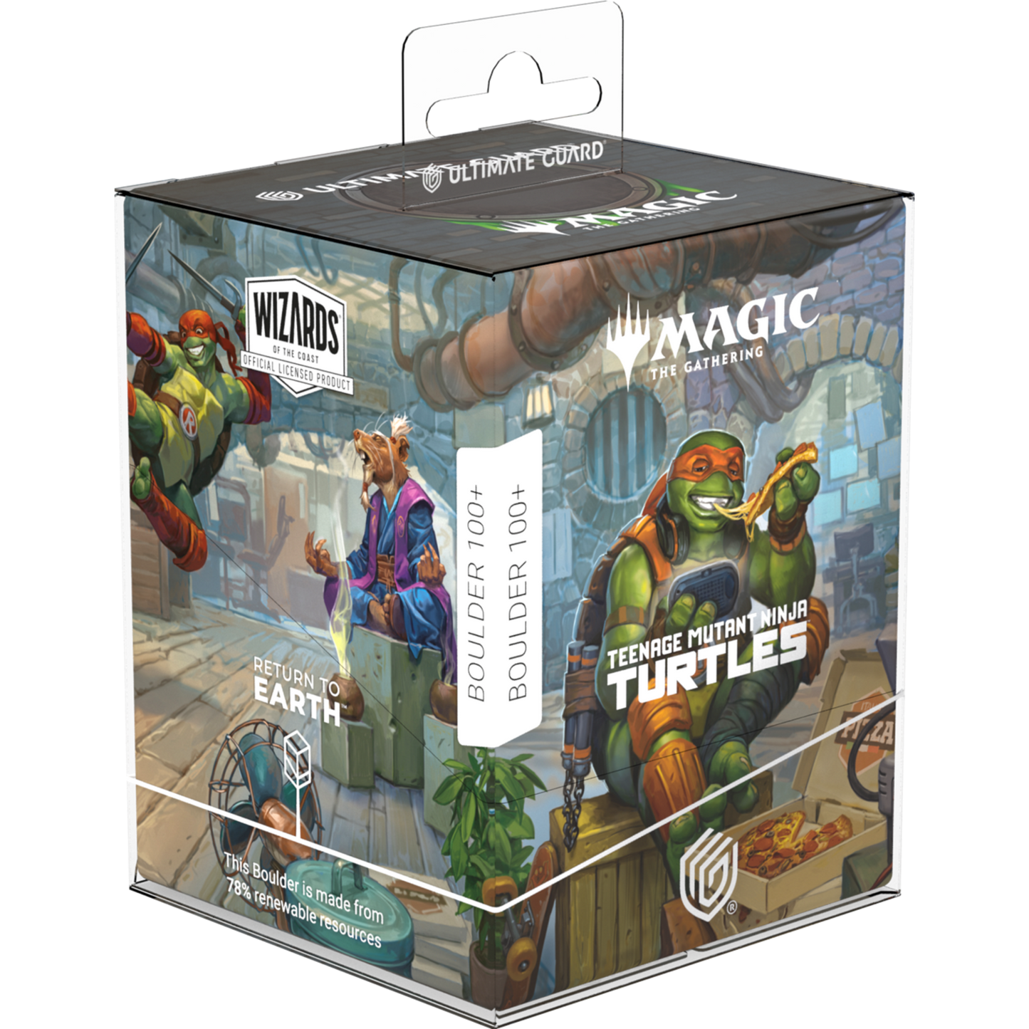 Ultimate Guard Return to Earth Boulder 100+ - Teenage Mutant Ninja Turtles: Turtle Lair