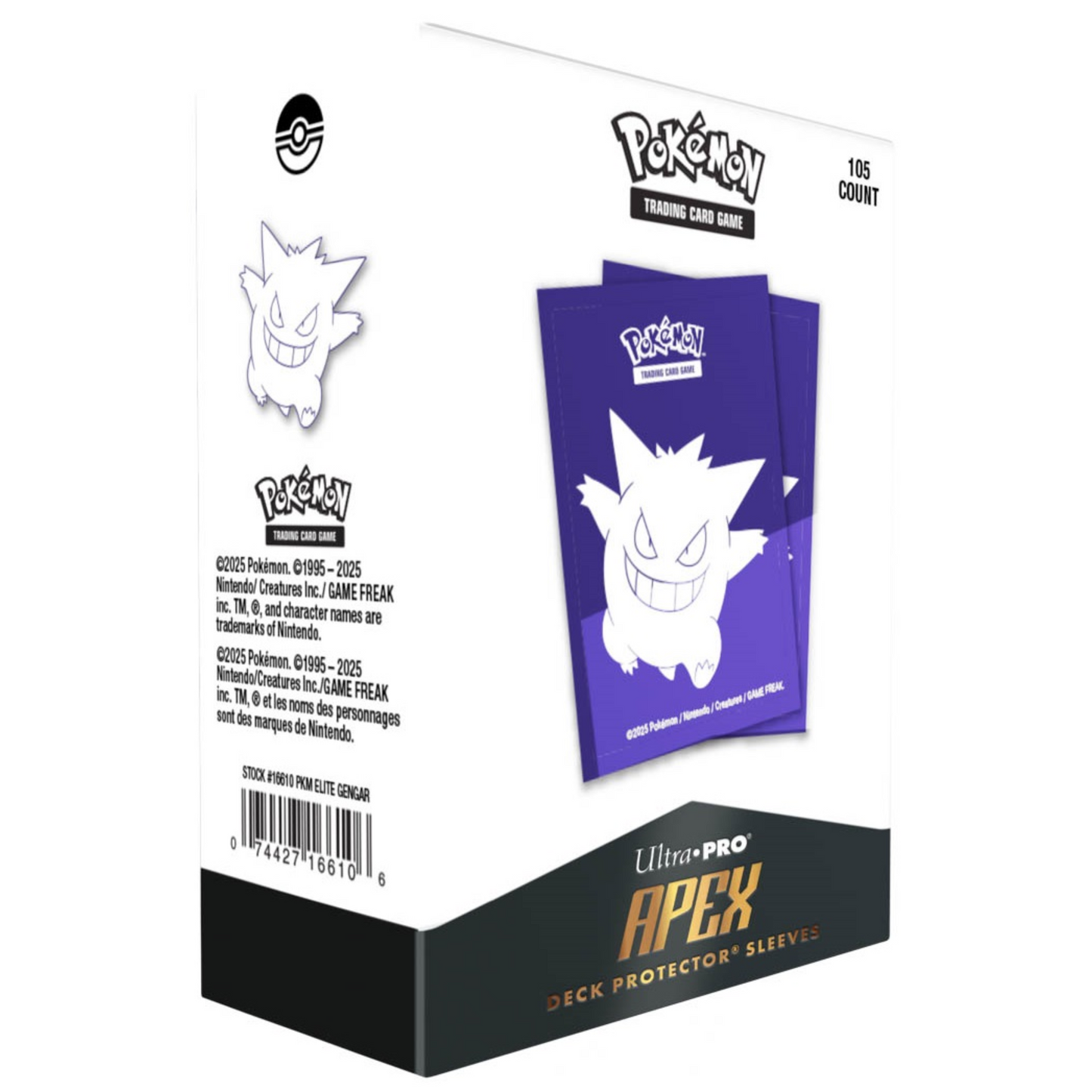 Ultra Pro Gengar Apex Sleeves