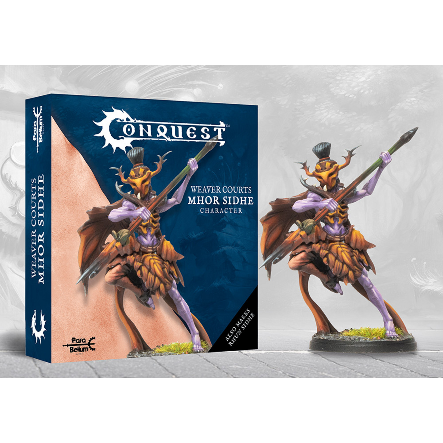 Weaver Courts Mhor Sidhe Character box and painted miniatures
