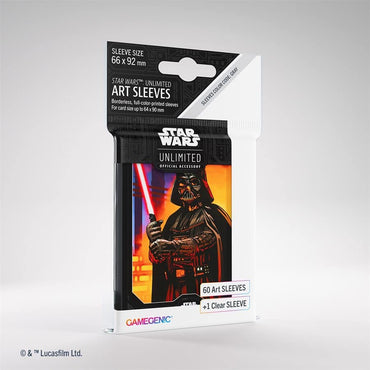 Gamegenic Darth Vader Star Wars Unlimited Art Sleeves 60 CT image 0