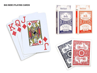 Max Cycle Large-Print Playing Cards image 0