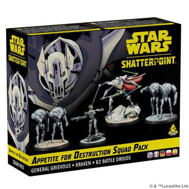 Star Wars Shatterpoint Appetite for Destruction: General Grievous Squad Pack image 0