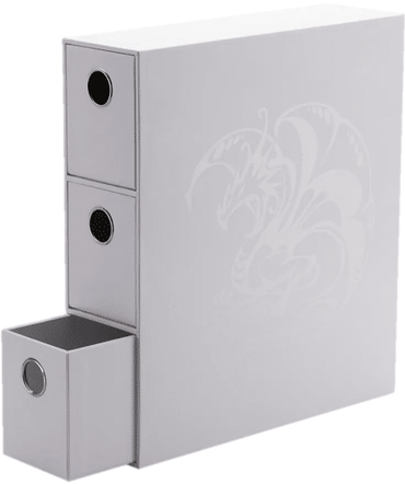 Dragon Shield Fortress White Card Drawers image 0