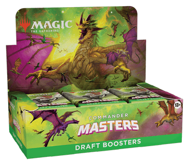 Commander Masters Draft Booster Box image 0
