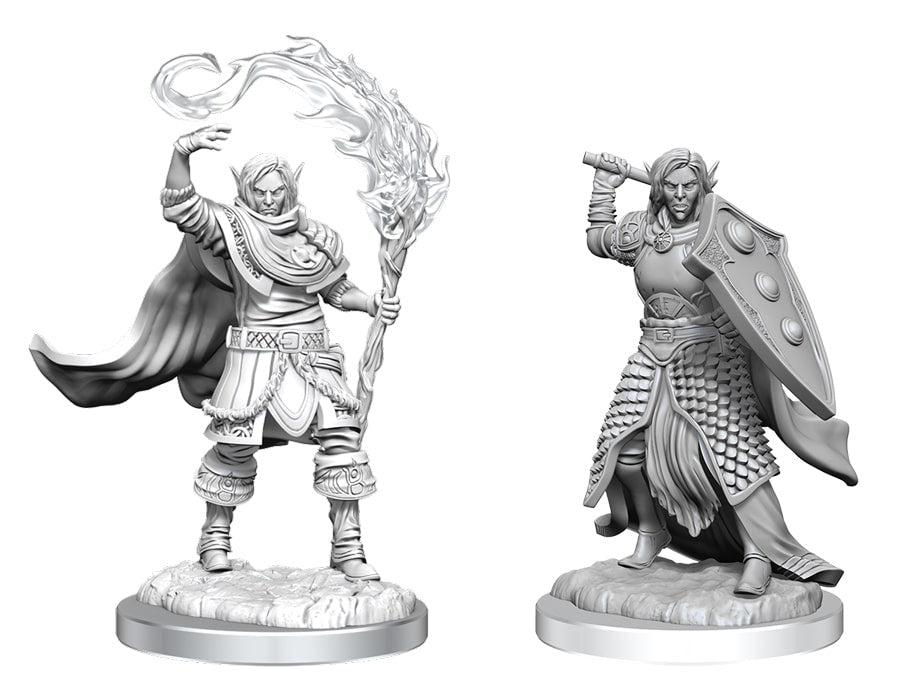 D&D Nolzur’s Marvelous Miniatures: Elf Cleric Male W16 image 0