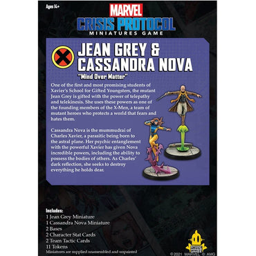 Marvel Crisis Protocol: Jean Grey & Cassandra Nova Pack image 1