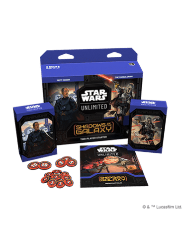 Star Wars Unlimited: Shadows of the Galaxy 2-Player Starter Kit image 0
