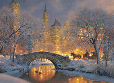 1000pc Winter in the Park Puzzle image 1