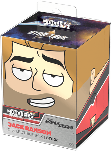 Ultimate Guard Squaroes Star Trek Jack Ransom 100+ Count Deck Box image 0