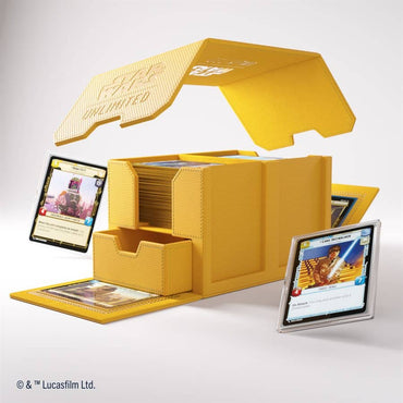 Gamegenic Yellow Star Wars Unlimited Double Deck Pod 120 CT image 0