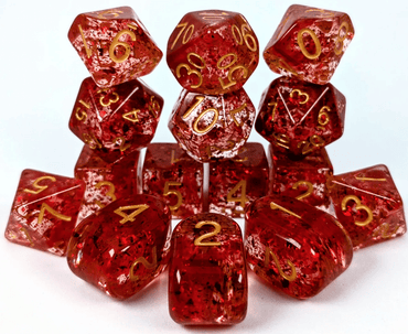 Role 4 Initiative Alchemist's Stone 15 Piece RPG Dice Set image 0