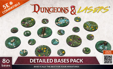 Dungeons and Lasers Detailed Bases image 0