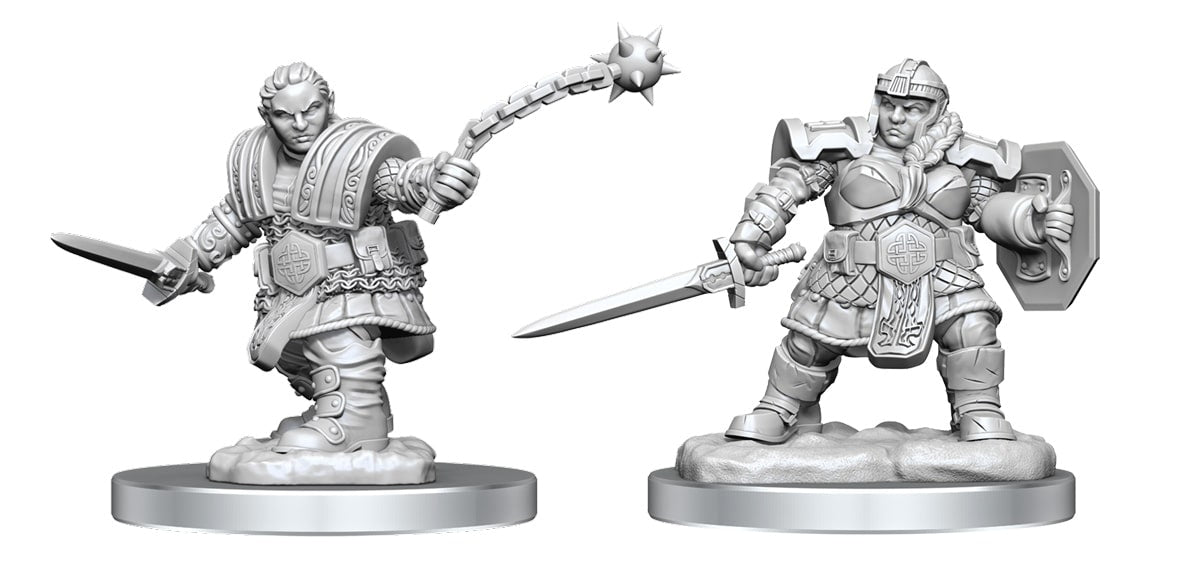 D&D Nolzur’s Marvelous Miniatures: Dwarf Fighter Female image 0