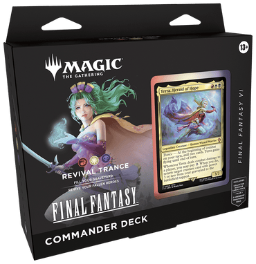 Magic: The Gathering Final Fantasy Revival Trance Commander Deck image 0