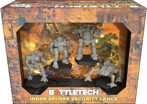 Battletech Inner Sphere Security Lance Force Pack image 0