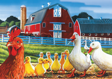 Dwight's Ducks 35PC Tray Puzzle image 0