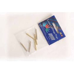 Metal Cribbage Pegs Set 6 Pegs, 2 Colours image 0