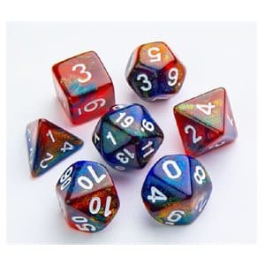 Gamegenic Galaxy: Mars 7pc Dice Set image 0