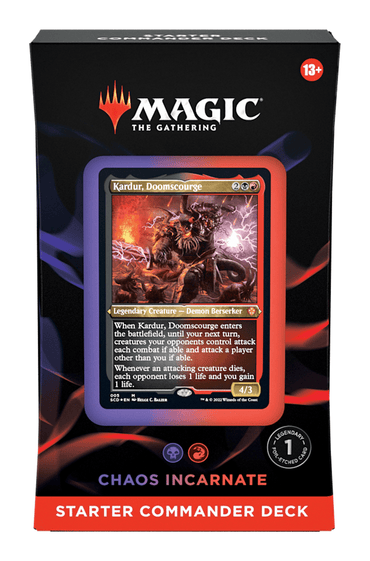 Chaos Incarnate Commander Starter Deck image 0