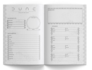Dune RPG Player's Journal image 1