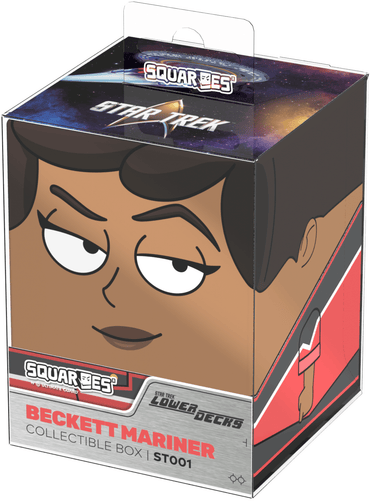 Ultimate Guard Squaroes Star Trek Beckett Mariner 100+ Count Deck Box image 0