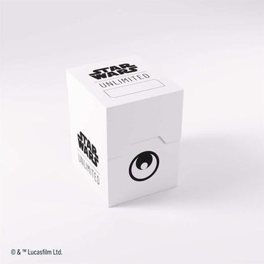 Gamegenic White/Black Star Wars Unlimited Soft Crate 60 CT image 0