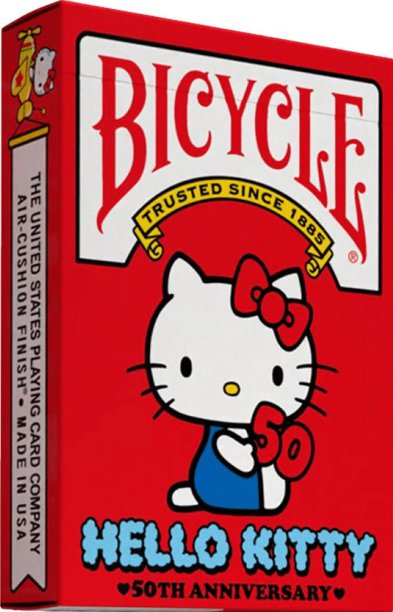 Bicycle Hello Kitty 50th Anniversary Cards image 0