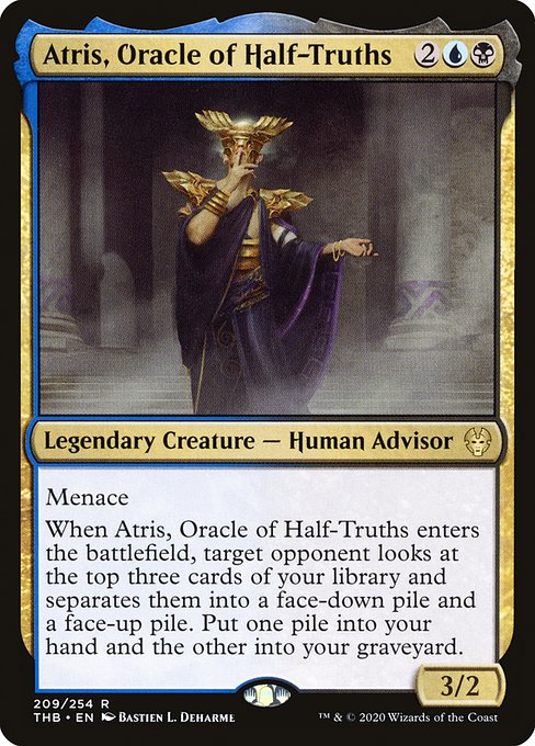 Atris, Oracle of Half-Truths (209) [Theros Beyond Death] – A Muse N Games