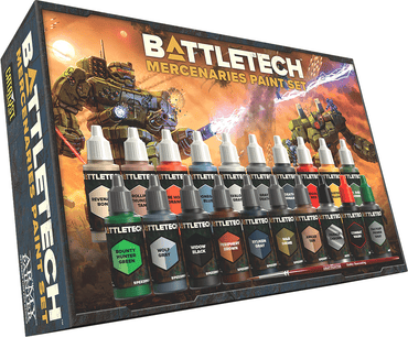 Battletech Mercenaries Paint Set image 0