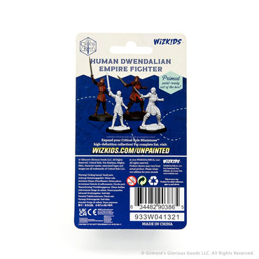 Critical Role Miniature: Human Dwendalian Empire Fighter W1 image 1