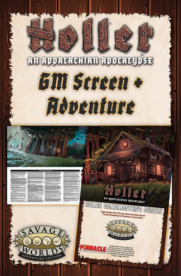 Holler GM Screen & Adventure image 0
