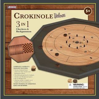 CROKINOLE 3 IN 1 DELUXE image 0