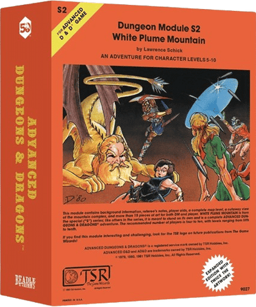 Beadle & Grimm's D&D Classic Module White Plume Mountain Dice Set image 0
