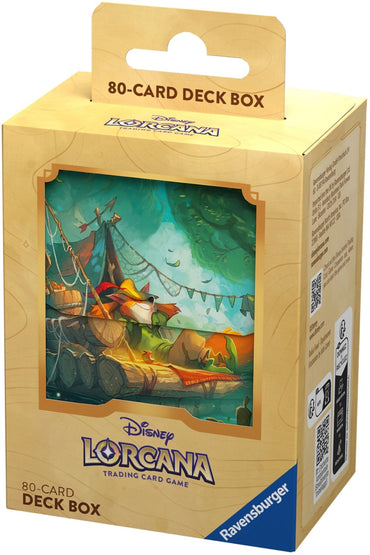 Disney Lorcana: Into the Inklands Robin Hood Deck Box 80 CT image 0